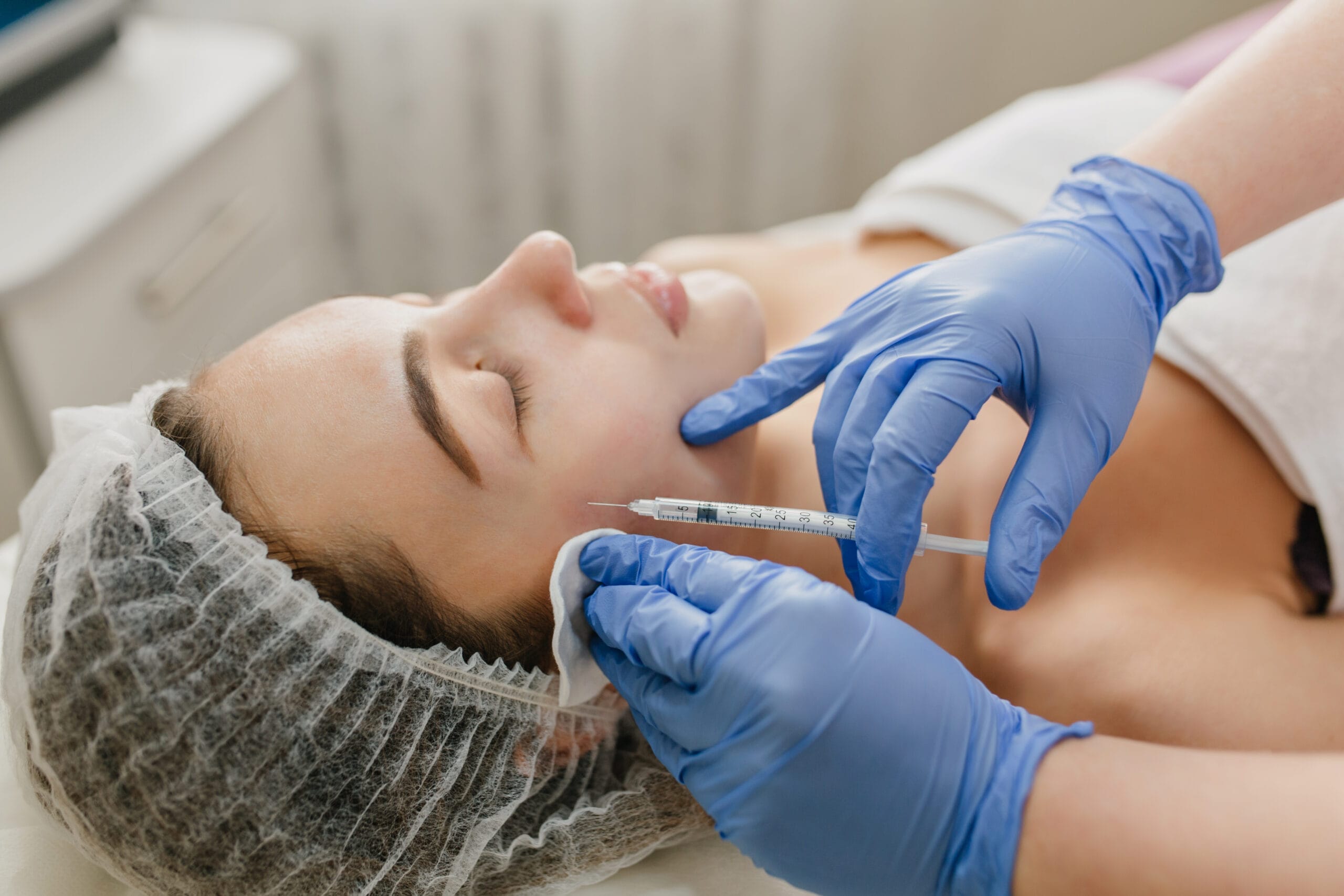Anti-wrinkle injections for men